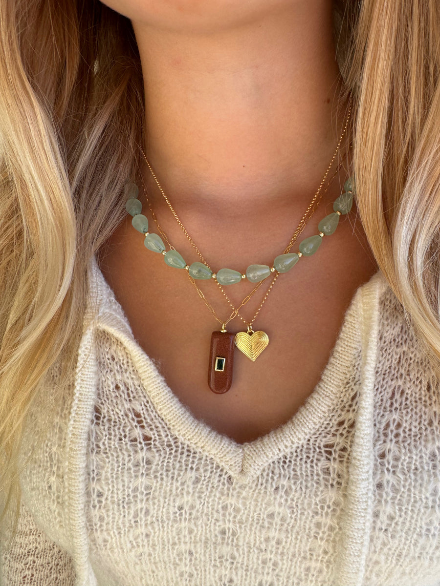 Disco Heart Necklace – Jessica M Rocks
