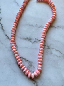 SAMPLE SALE Pink Mother of Pearl Necklace
