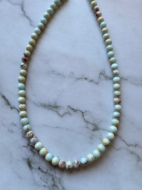 SAMPLE SALE Light Blue Jasper Necklace
