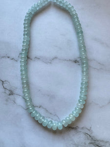 SAMPLE SALE Ice Blue Beaded Necklace