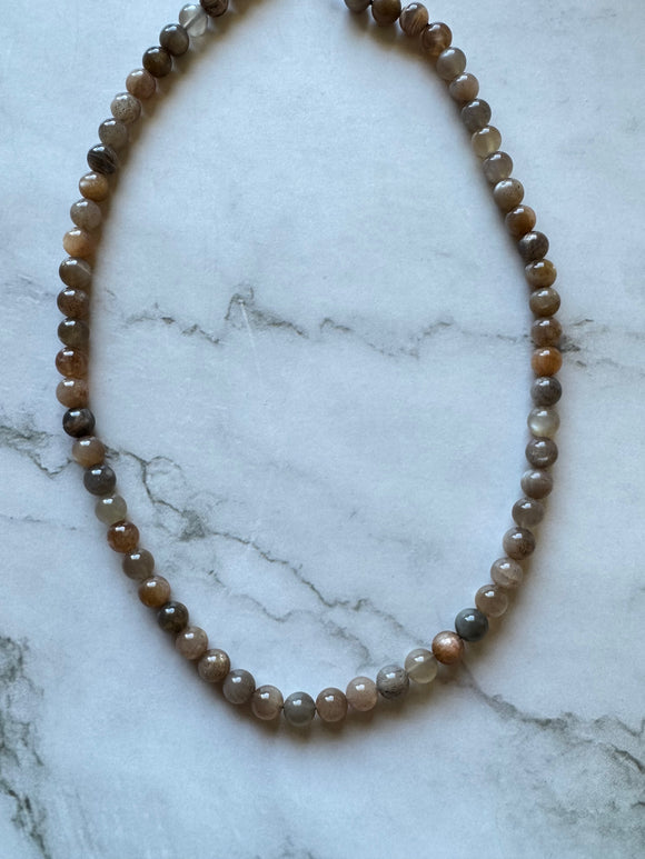 SAMPLE SALE Black Sunstone Necklace