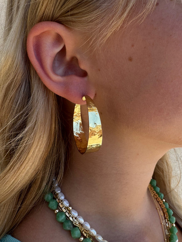 Linden Hoop Earrings