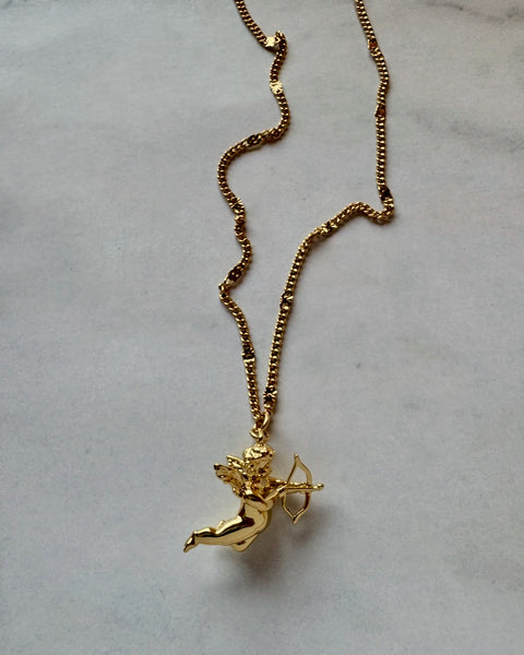 アクセサリー YEEKYO CUPID CLEAR NECKLACE Cupid Necklace – Jessica M Rocks