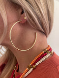 Giovana Hoop  Earrings - Jessica Matrasko Jewelry