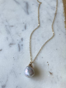 Baroque Pearl Necklace - Jessica Matrasko Jewelry