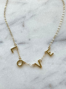 Love Chain Necklace - Jessica Matrasko Jewelry