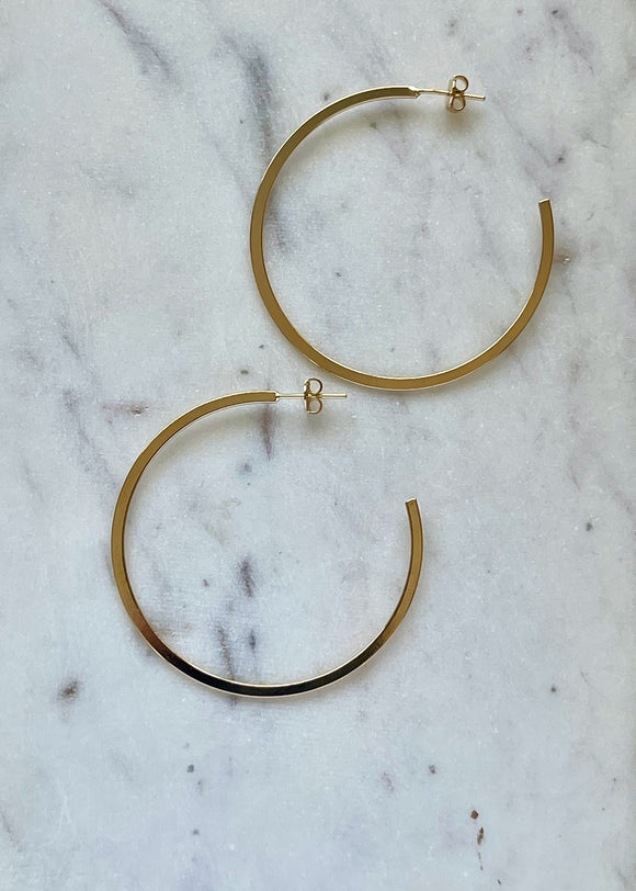 Lind Hoop Earrings - Jessica Matrasko Jewelry
