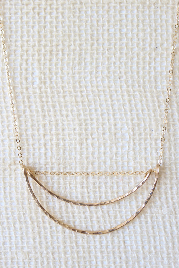 Gold Skies Necklace - Jessica Matrasko Jewelry