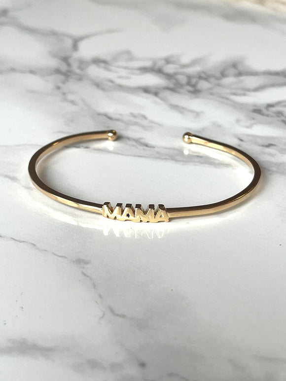 PRE ORDER Mama Cuff Bracelet - Jessica Matrasko Jewelry