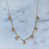 Seraphina Necklace with Pearls - Jessica Matrasko Jewelry