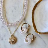 Rose Quartz Beaded Necklace - Jessica Matrasko Jewelry