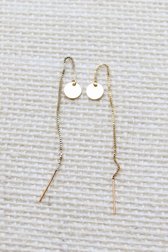 Mirage Threader Earrings - Jessica Matrasko Jewelry