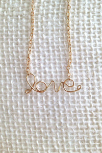 Love Necklace - Jessica Matrasko Jewelry
