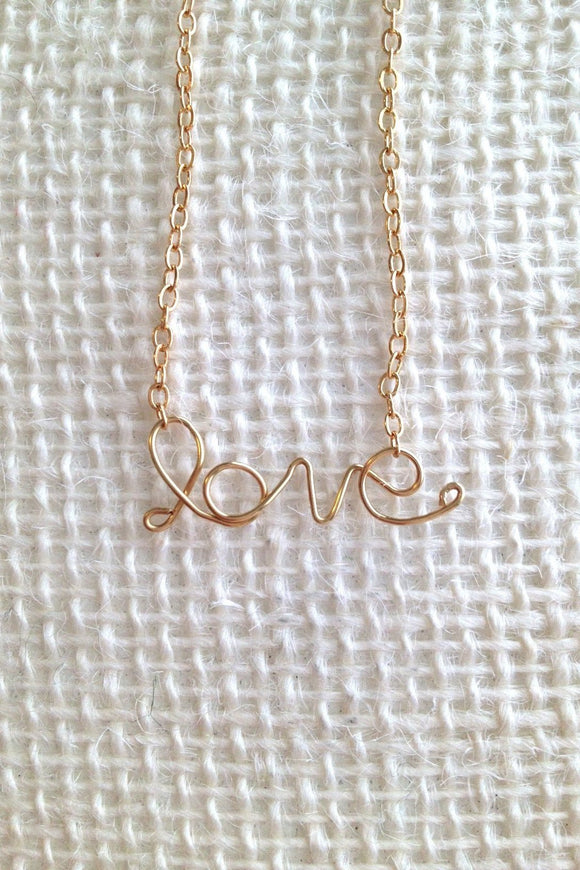 Love Necklace - Jessica Matrasko Jewelry